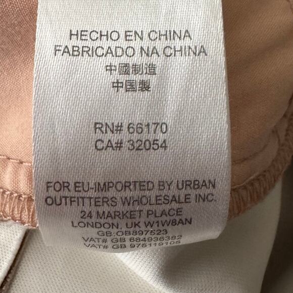 Free People Long and Lean Rose Gold High Rise Vegan Leather Legging - Picture 9 of 11